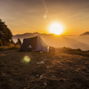 Bell Tent at Twilight