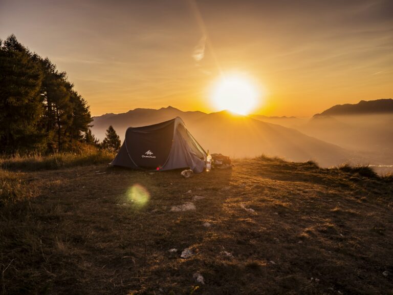 Bell Tent at Twilight