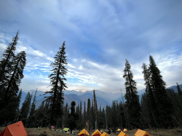 Basecamp Below the Peaks