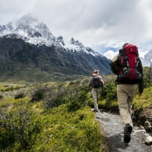 Hiker with Day Pack