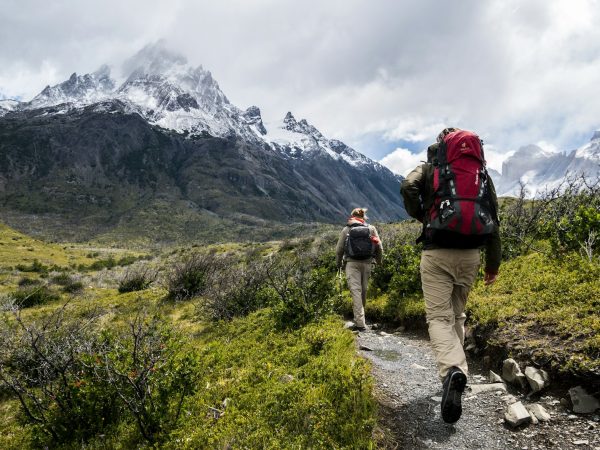 Hiker with Day Pack