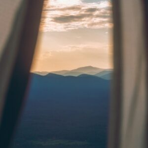 Tent Door Mountain View