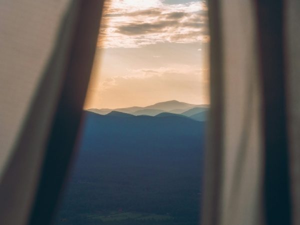 Tent Door Mountain View
